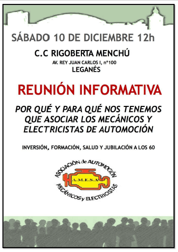 Reunion informativa Leganés
